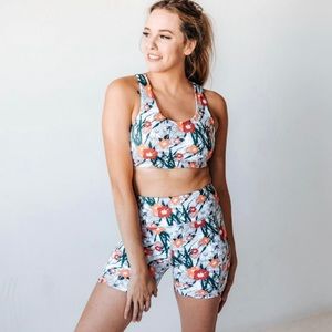 SOLD! SENITA - Freesia Baseline Shorts - XS